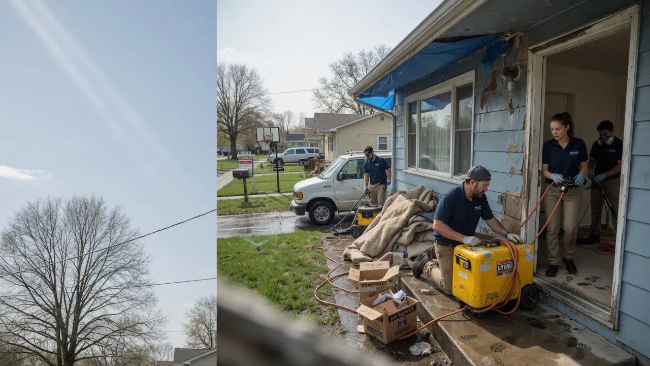 Basement Flood Cleanup in Springfield, SD near me